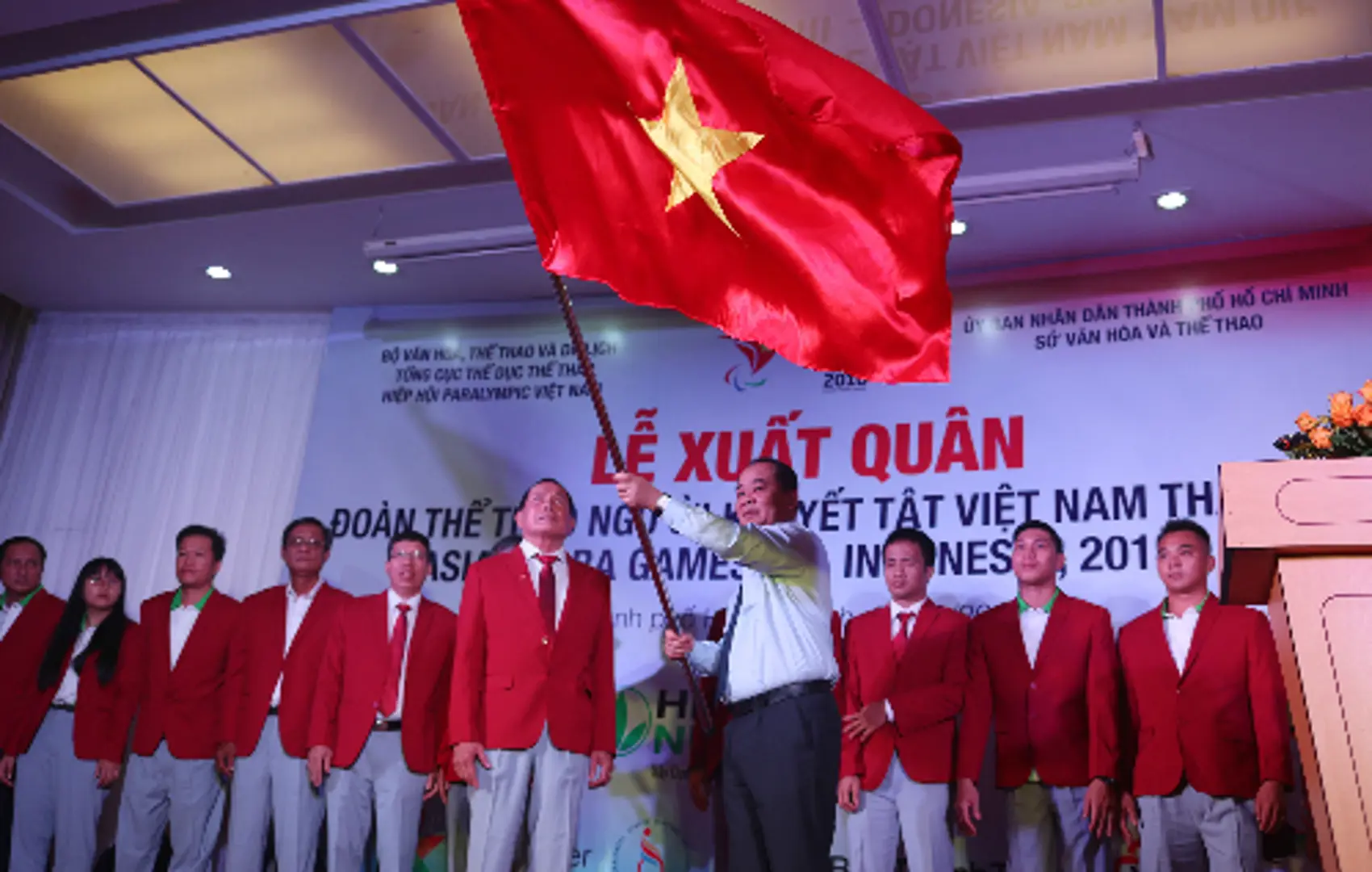 Đoàn thể thao người khuyết tật Việt Nam xuất quân dự Asian Para Games 2018