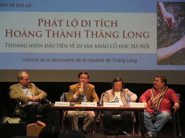 Sách “Phát lộ di tích Hoàng Thành Thăng Long”: Câu chuyện từ lòng đất