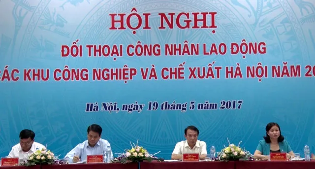 Hà Nội: Đối thoại công nhân lao động các khu công nghiệp và chế xuất