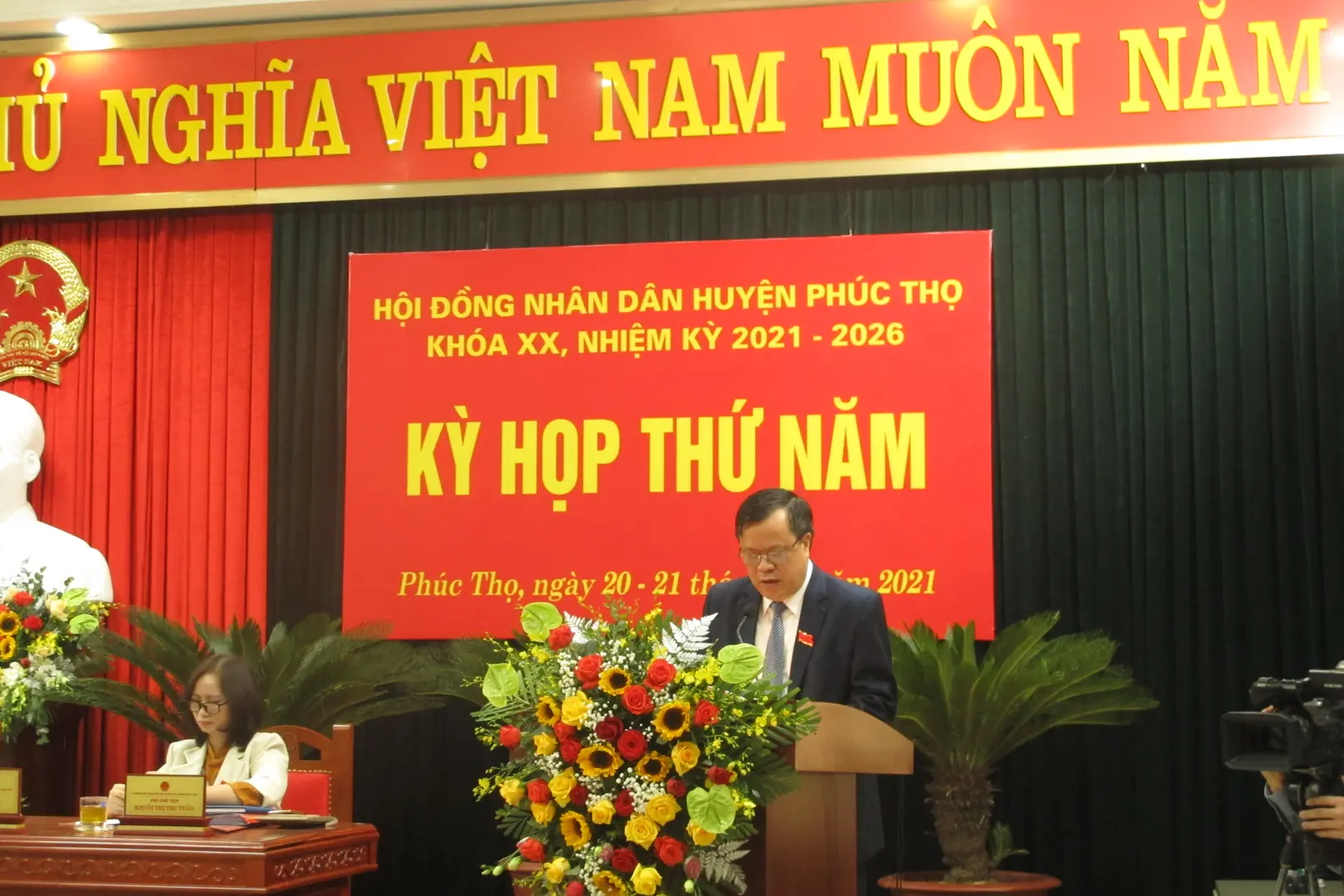 Năm 2021, Phúc Thọ tăng trưởng kinh tế đạt 6,3%