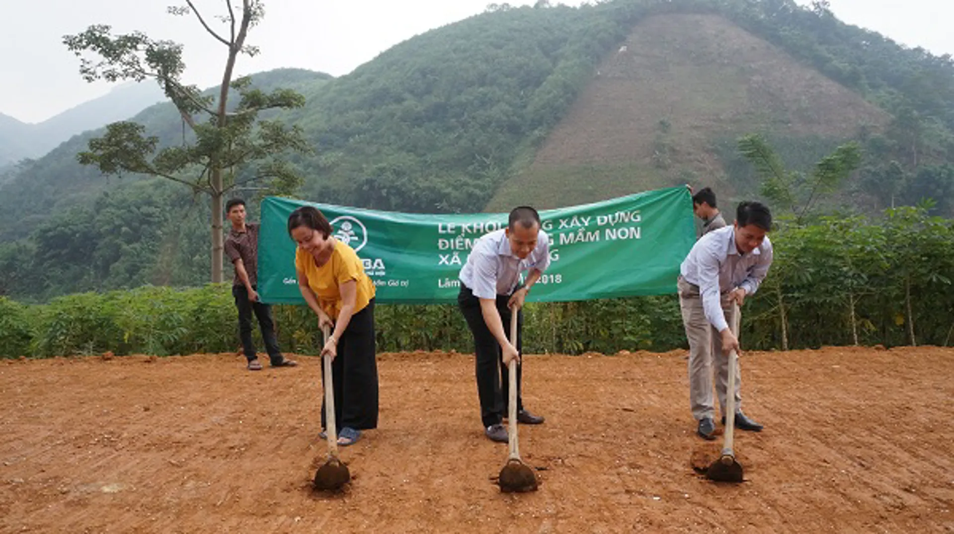 Hội Doanh nghiệp trẻ Hà Nội: Xây dựng điểm trường cho học sinh mần non vùng cao