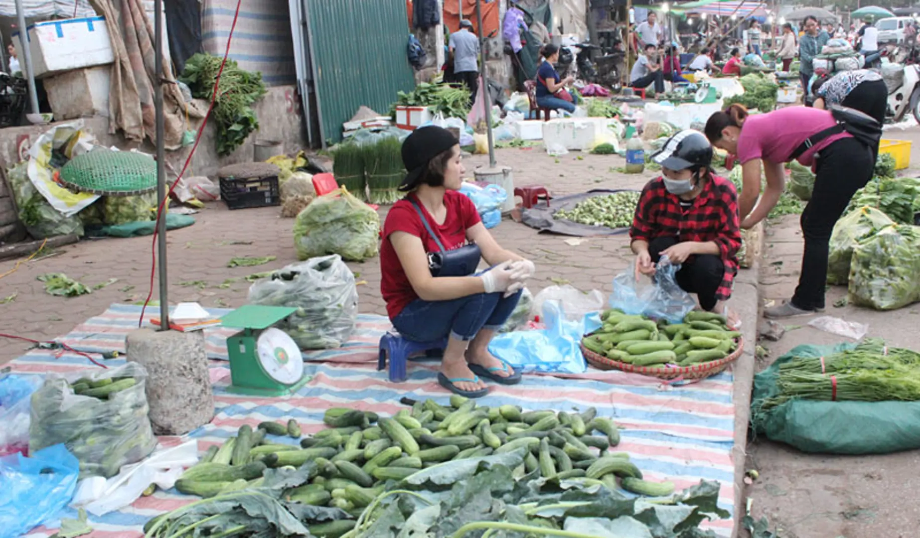 Nguy cơ mất an toàn thực phẩm từ chợ đầu mối