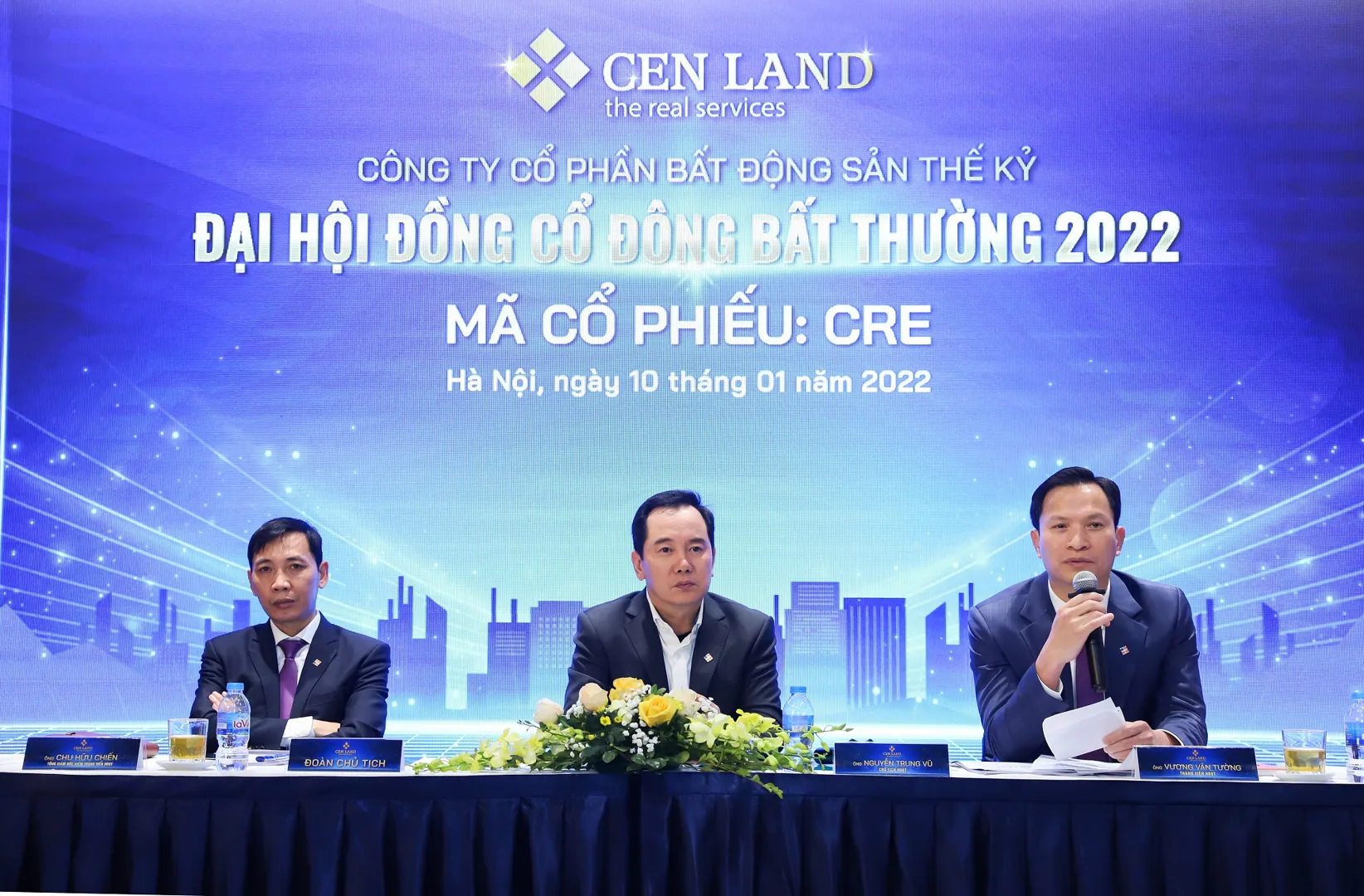 Cen Land: Tăng vốn điều lệ, tự tin doanh thu 10.000 tỷ năm 2022