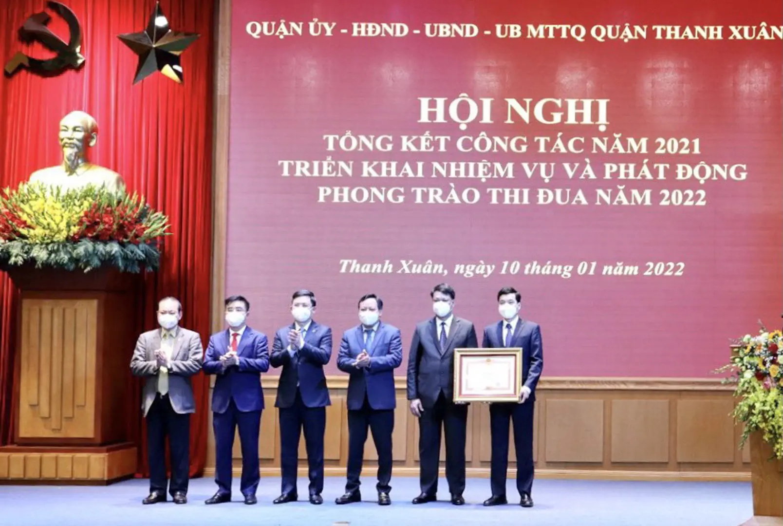 Phó Bí thư Thành ủy Hà Nội Nguyễn Văn Phong: Xây dựng quận Thanh Xuân ngày càng văn minh, hiện đại