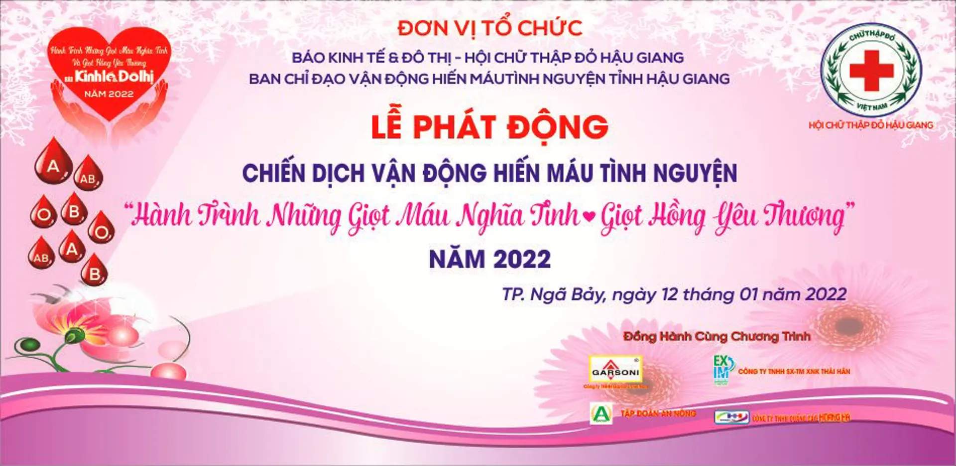 Hậu Giang sẵn sàng cho ngày hội hiến máu tình nguyện “Giọt hồng yêu thương” 2022