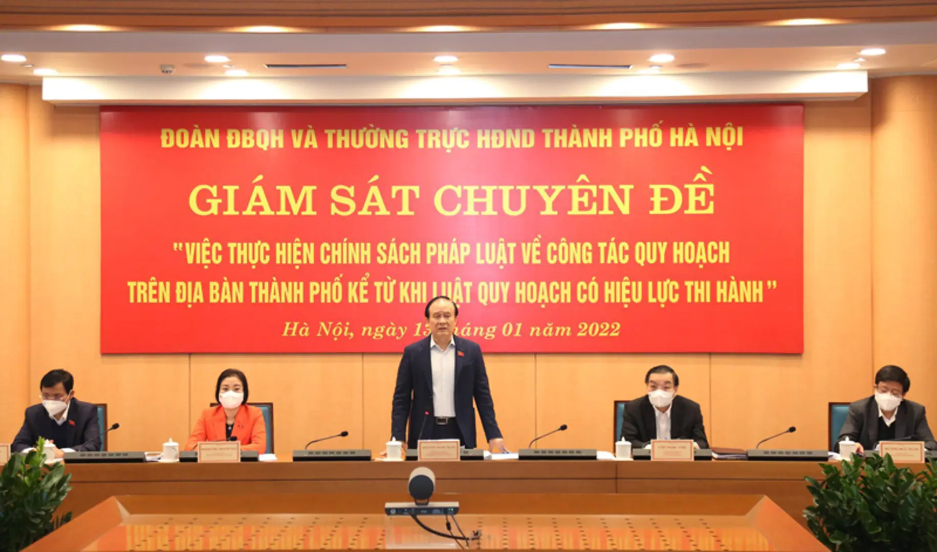 Chú trọng cả chất lượng, tiến độ trong thực hiện quy hoạch