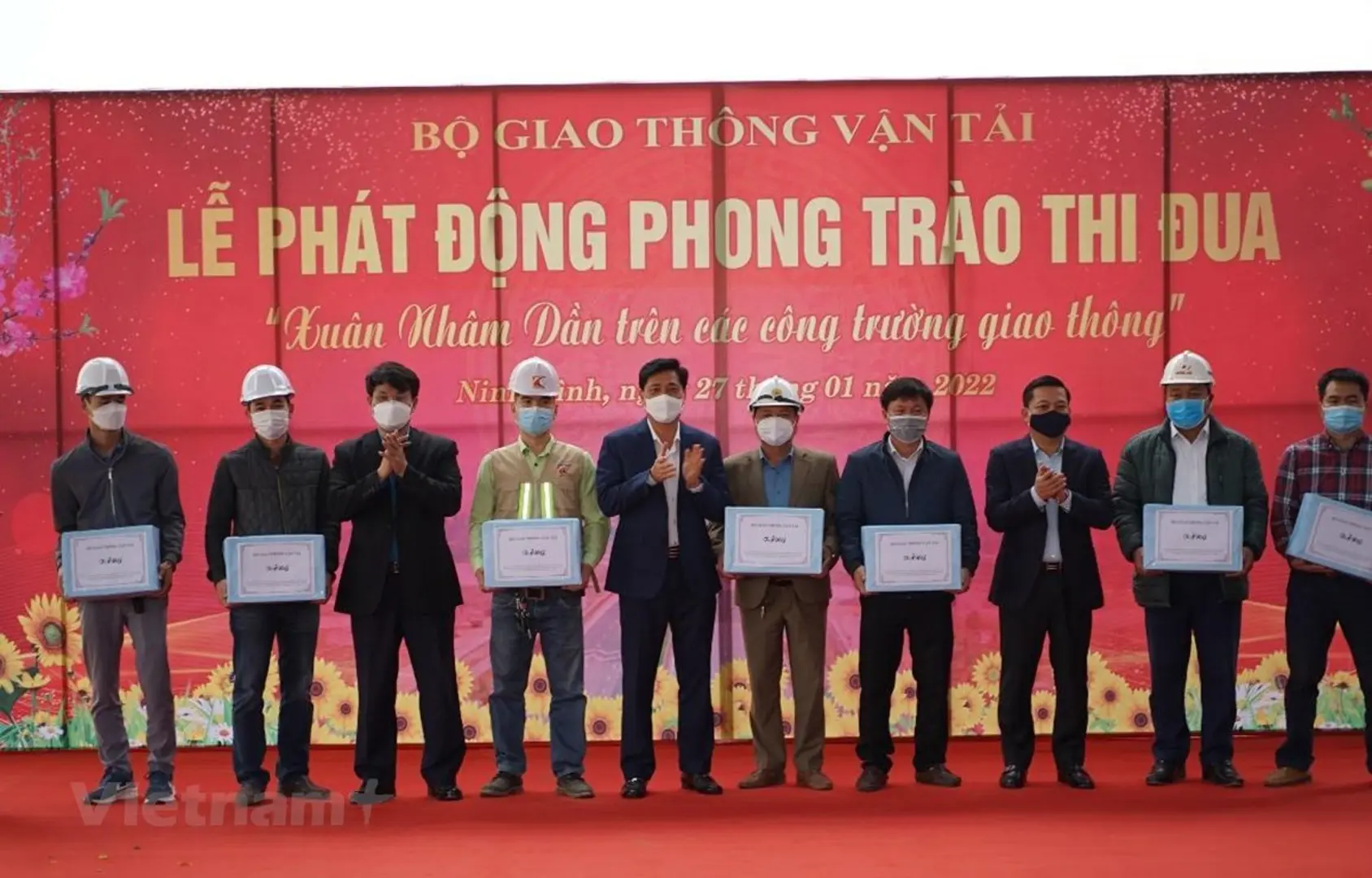 Phát động thi đua Xuân Nhâm Dần trên công trường giao thông