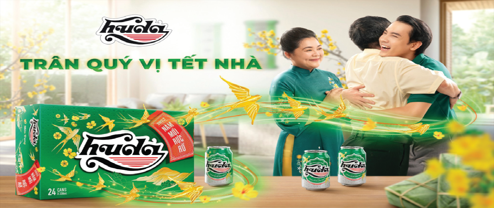 Vị bia HUDA - Vị Tết nhà miền Trung