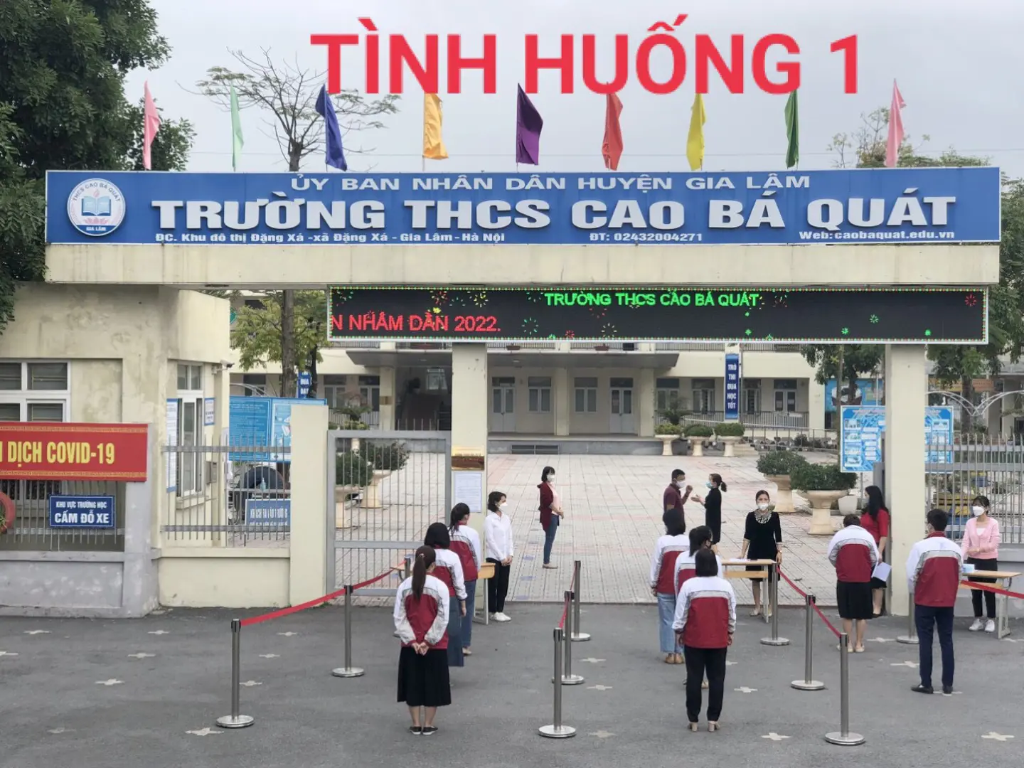 Gia Lâm sẵn sàng đón học sinh trở lại trường ngay sau Tết Nguyên đán