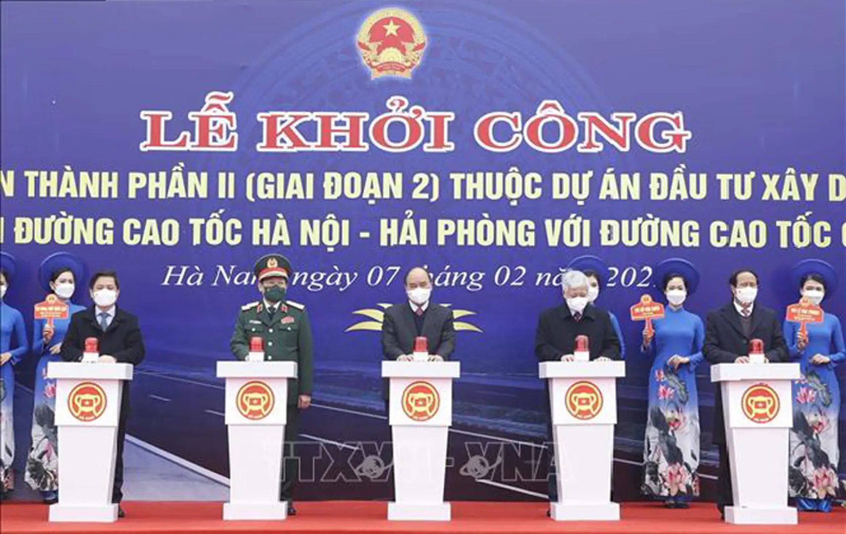 Khởi công giai đoạn 2 tuyến nối cao tốc Hà Nội - Hải Phòng với cao tốc Cầu Giẽ - Ninh Bình