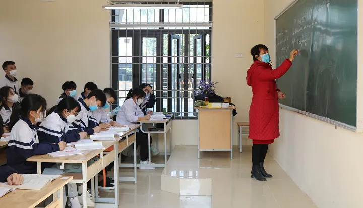 Quốc Oai: Các trường học giảng dạy linh hoạt song song 2 hình thức