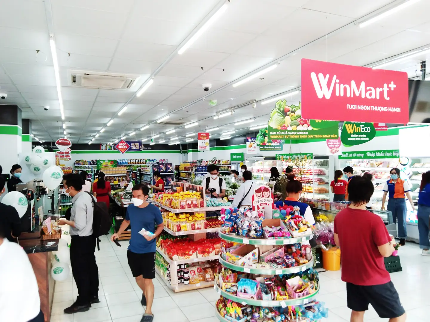 WinMart/WinMart+ hoàn tất chuyển đổi thương hiệu trong tháng 4/2022