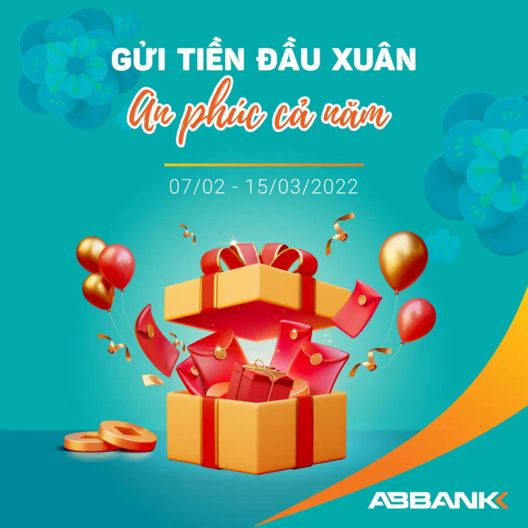 Đón lộc may mắn đầu năm khi gửi tiết kiệm tại ABBANK