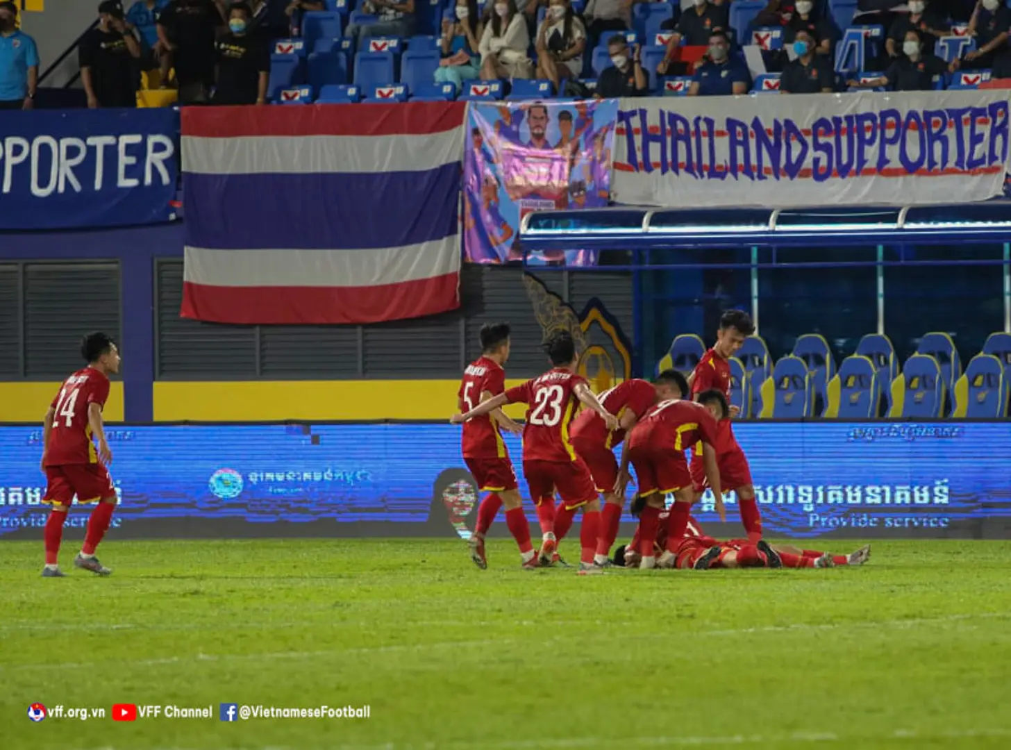 Đánh bại Thái Lan, U23 Việt Nam vào bán kết Giải U23 Đông Nam Á