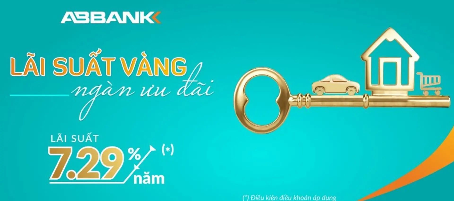 Khách hàng cá nhân được vay ưu đãi tại ABBANK với lãi suất từ 7,29%/năm