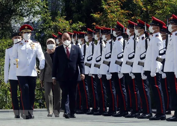 Tuyên bố báo chí chung Việt Nam - Singapore, tăng cường quan hệ đối tác