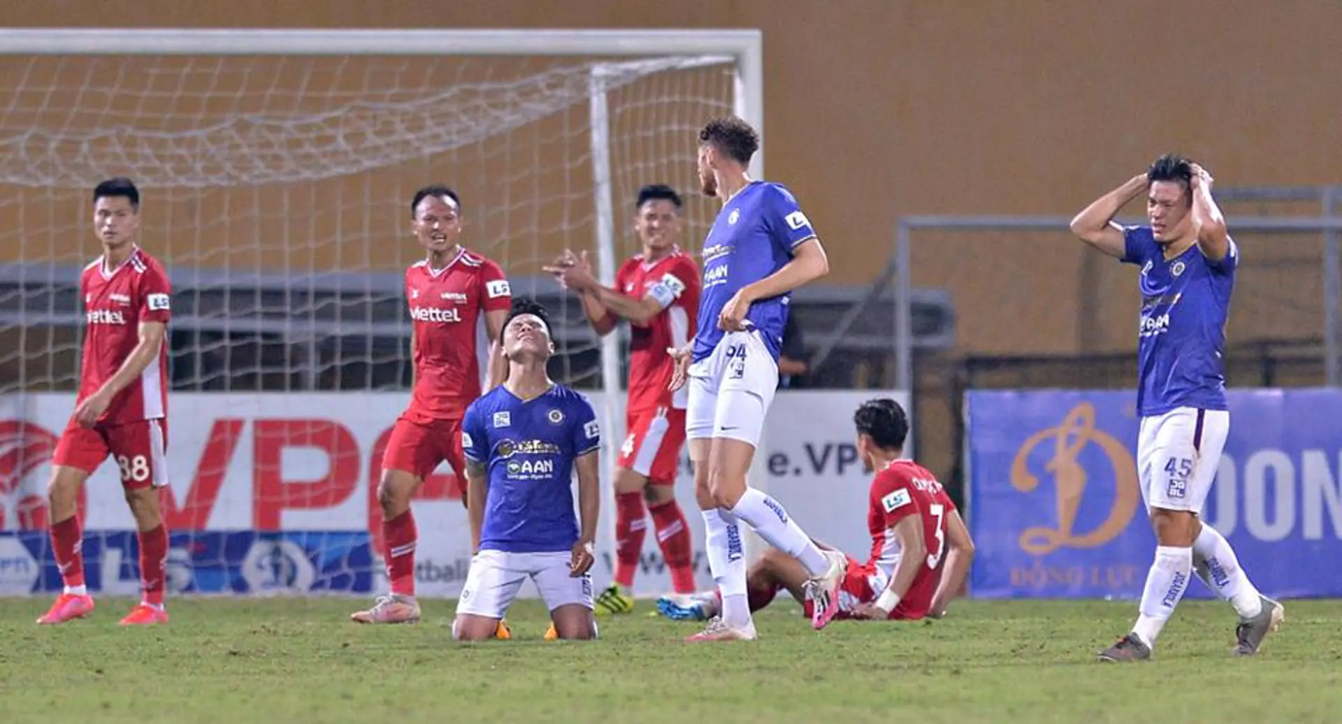 Hoãn trận đấu giữa Viettel FC và Hà Nội FC tại vòng 2 V-League 2022