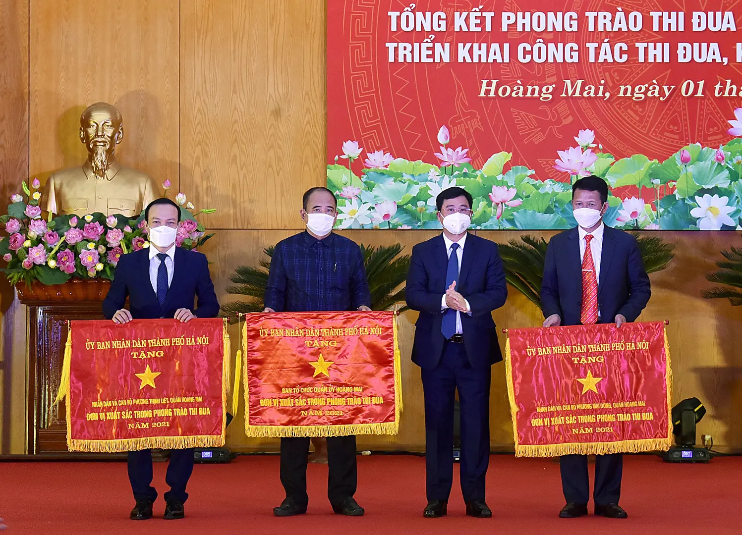 Quận Hoàng Mai với phong trào thi đua yêu nước