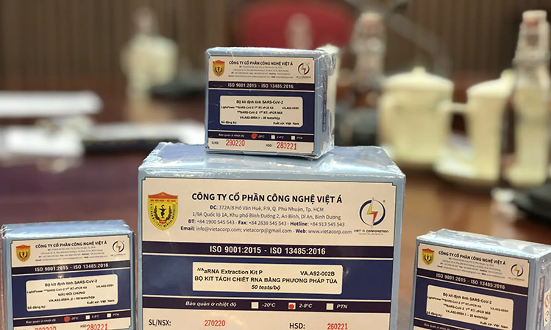 Đồng Tháp: Công an thông tin về hợp đồng mua kit test của Việt Á