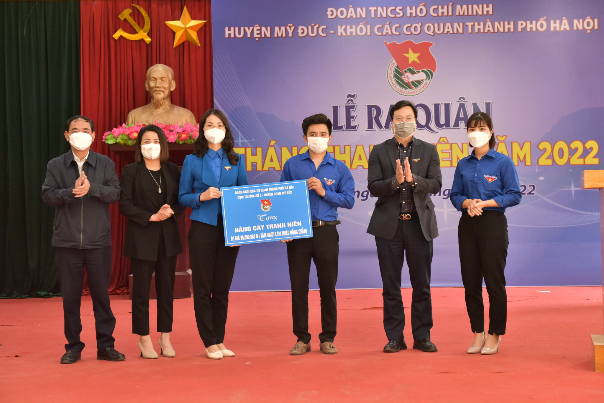 Huyện Mỹ Đức ra quân "Tháng Thanh niên 2022" với nhiều hoạt động ý nghĩa