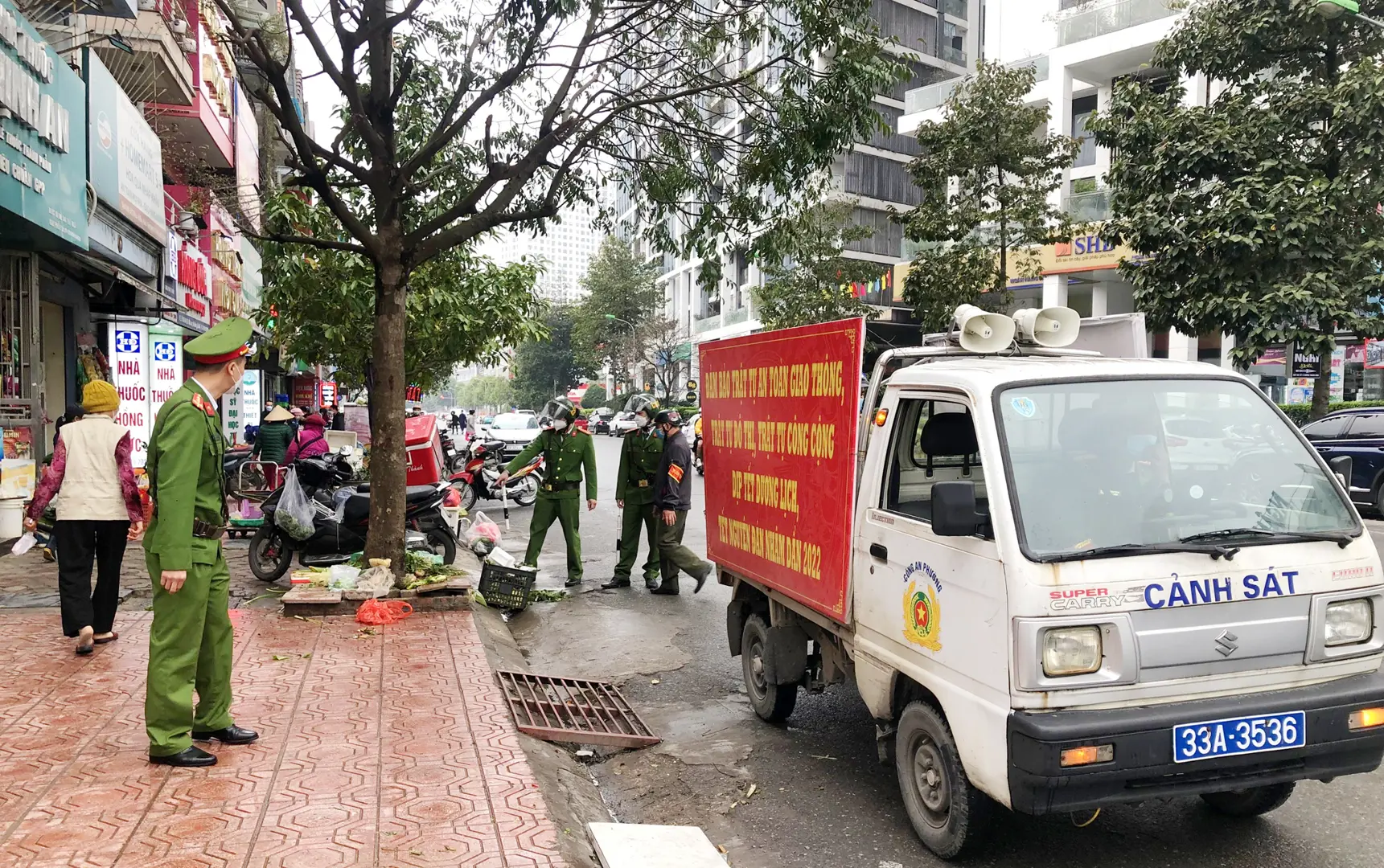 Ban Chỉ đạo 197 tích cực duy trì việc quản lý trật tự đô thị