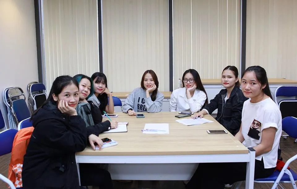Sinh viên Học viện Tài chính (Ảnh: FB nhà trường)