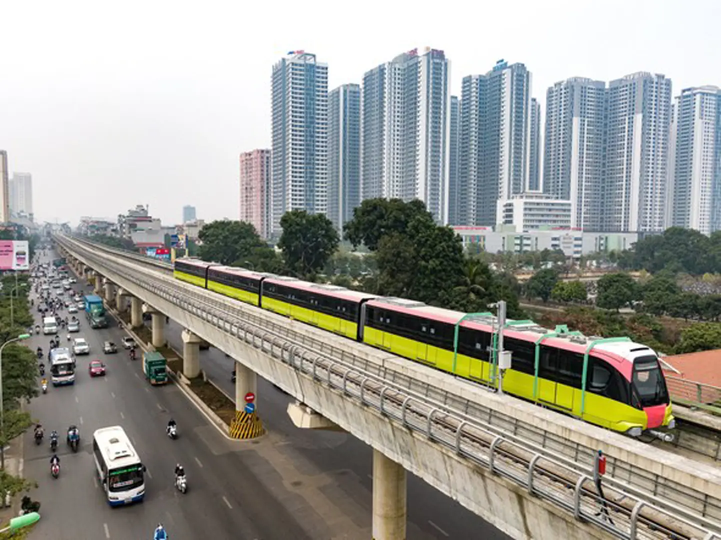 Nghiên cứu đầu tư kéo dài tuyến metro Nhổn - Ga Hà Nội đến Hoàng Mai