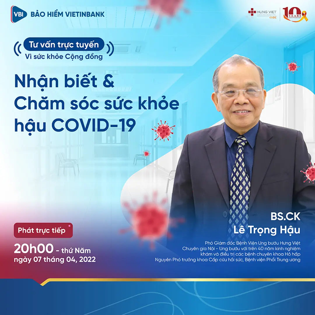 Nhận biết & Chăm sóc sức khỏe hậu Covid-19