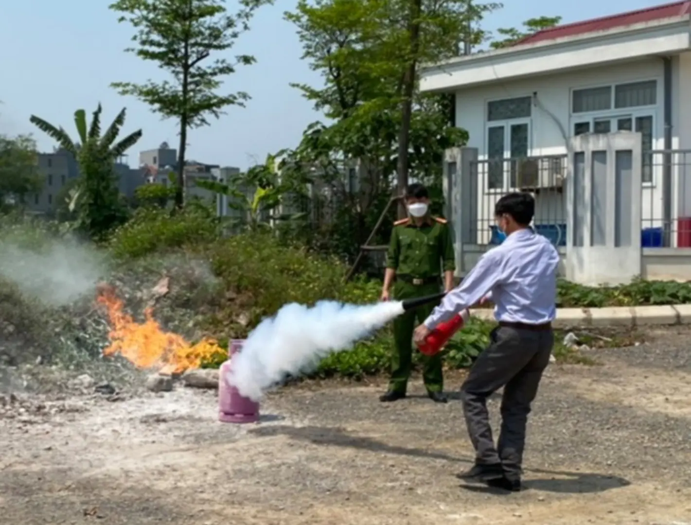 Thanh Trì tiếp tục triển khai khu dân cư an toàn phòng chống cháy nổ 