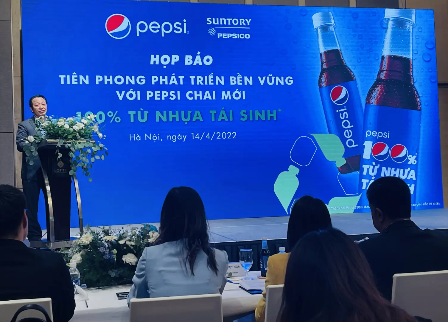  Pepsi sử dụng bao bì được sản xuất 100% từ nhựa tái sinh 