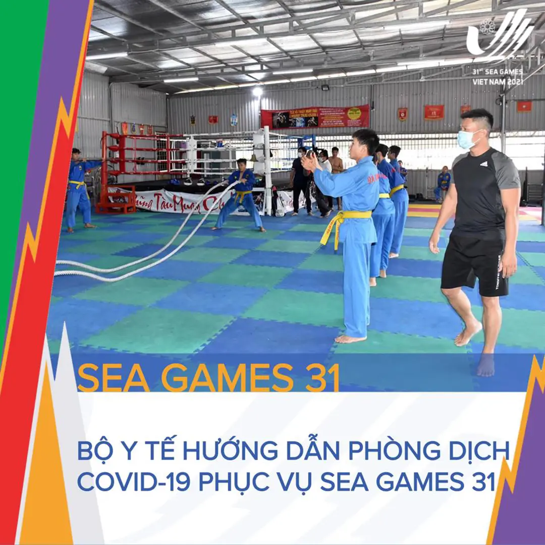 SEA Games 31: Trọng tài, vận động viên không cần cách ly nhưng phải xét nghiệm