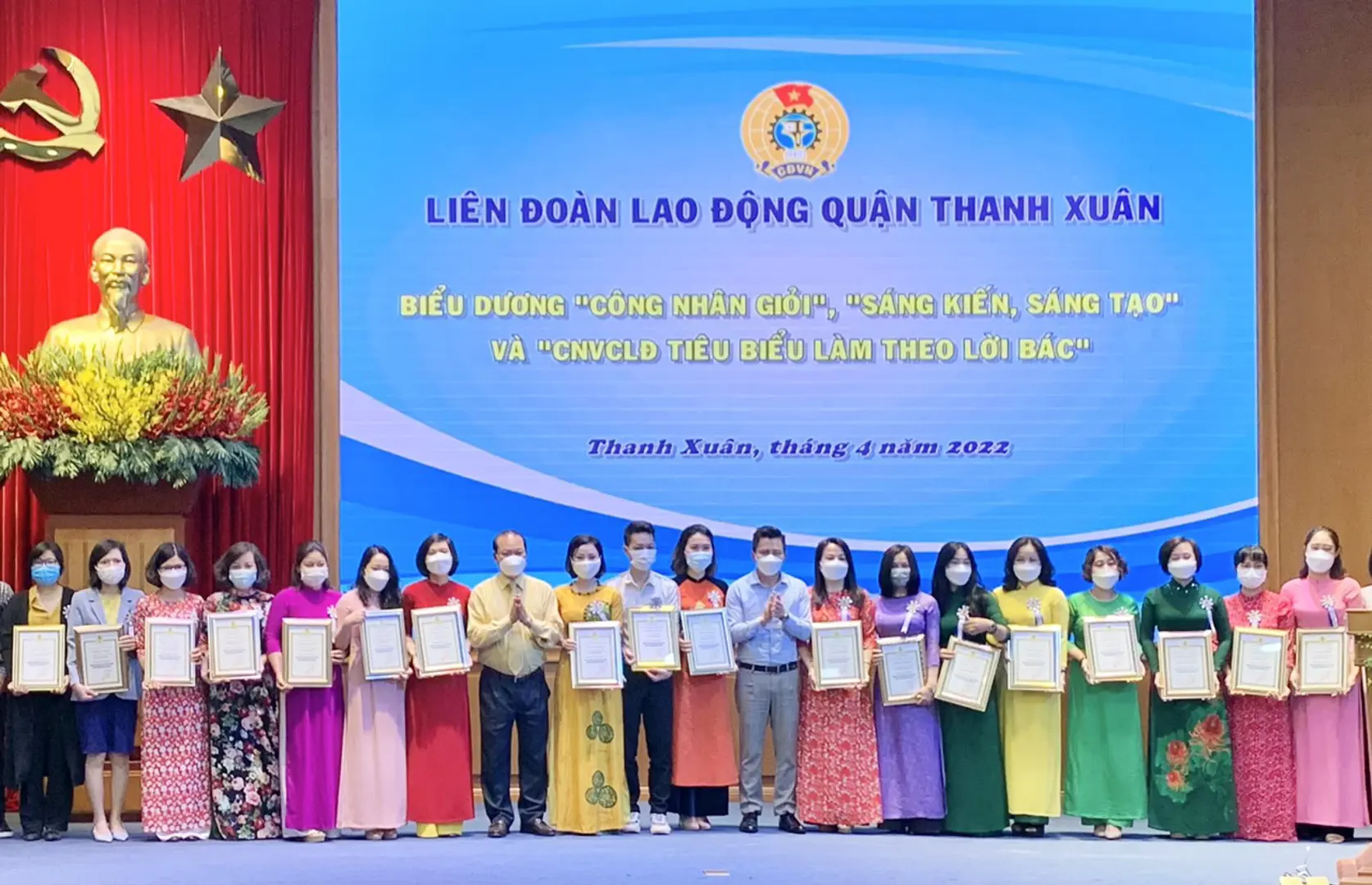 Quận Thanh Xuân: 88 công nhân giỏi, sáng kiến, sáng tạo được tuyên dương