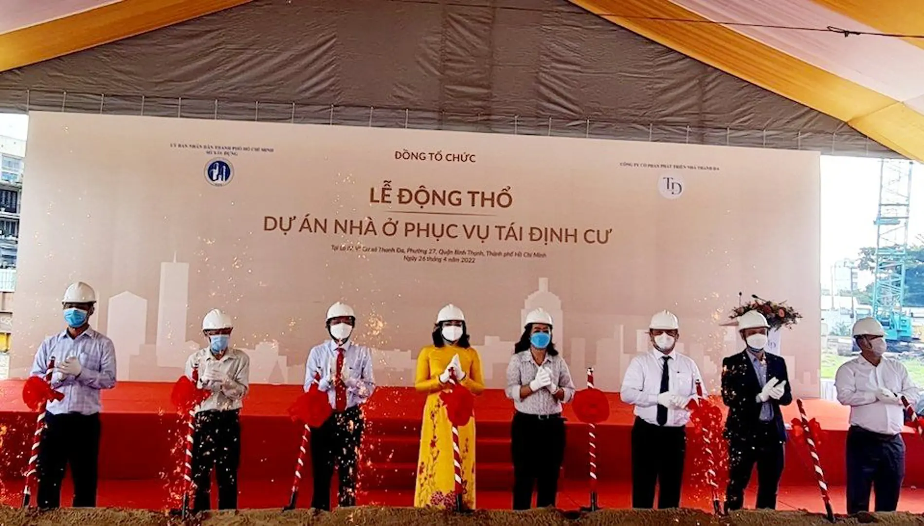 TP Hồ Chí Minh: Khởi công xây mới 1.750 căn hộ tái định cư ở Thanh Đa 