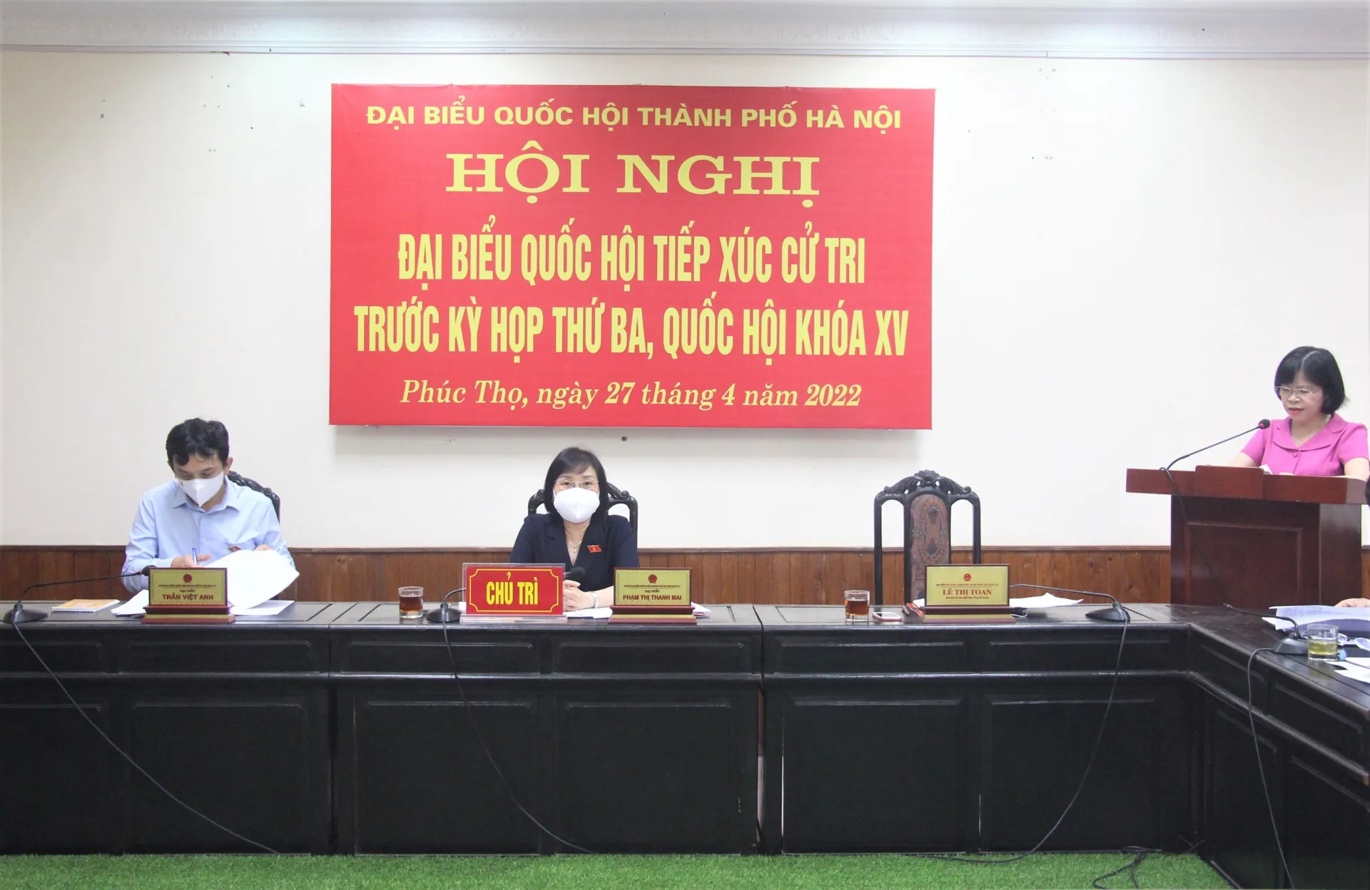 Cử tri Hà Nội kiến nghị sớm giải quyết nhiều vấn đề dân sinh bức xúc