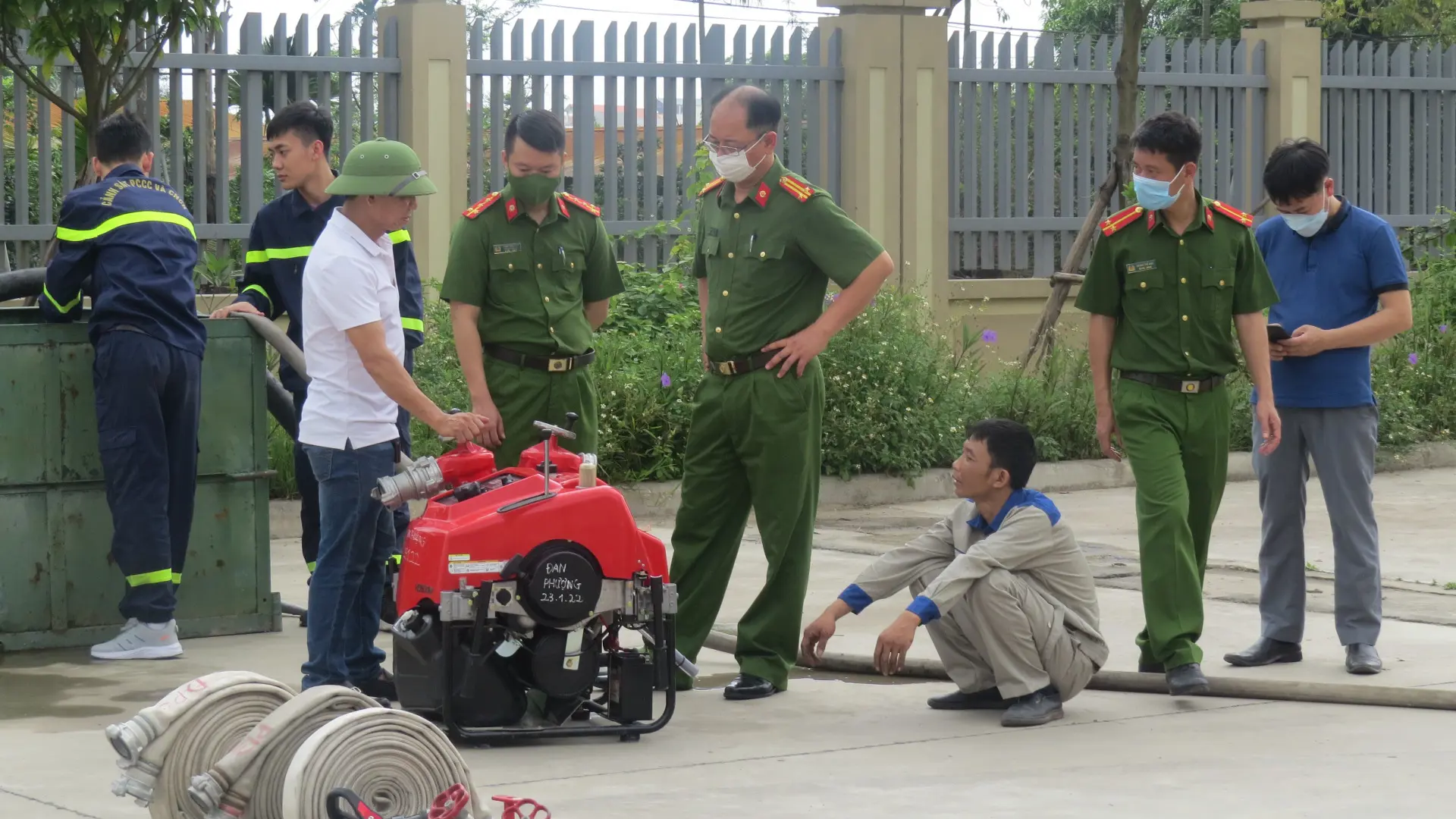 Công an huyện Đan Phượng lập nhóm Zalo phòng cháy chữa cháy trên địa bàn