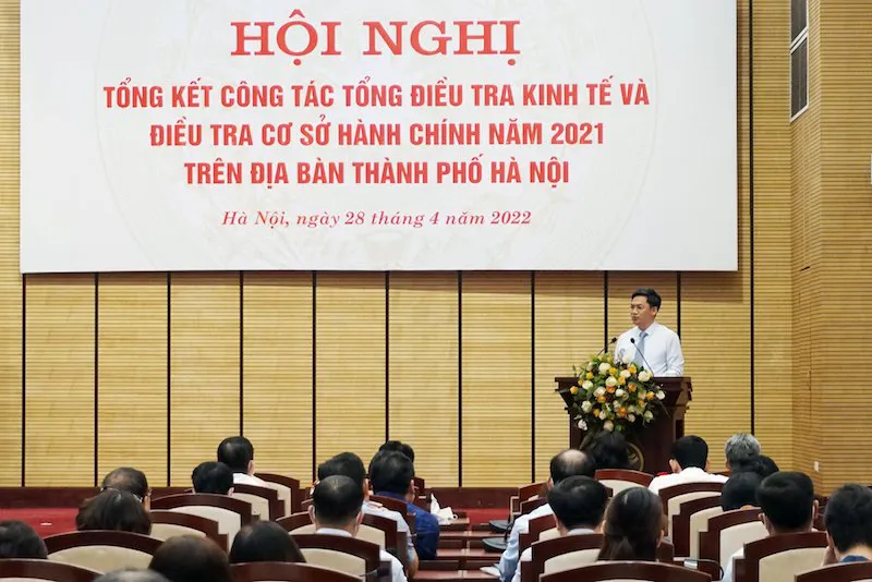 Tổng điều tra kinh tế trên địa bàn Hà Nội 2021: Số doanh nghiệp tăng 31,4%