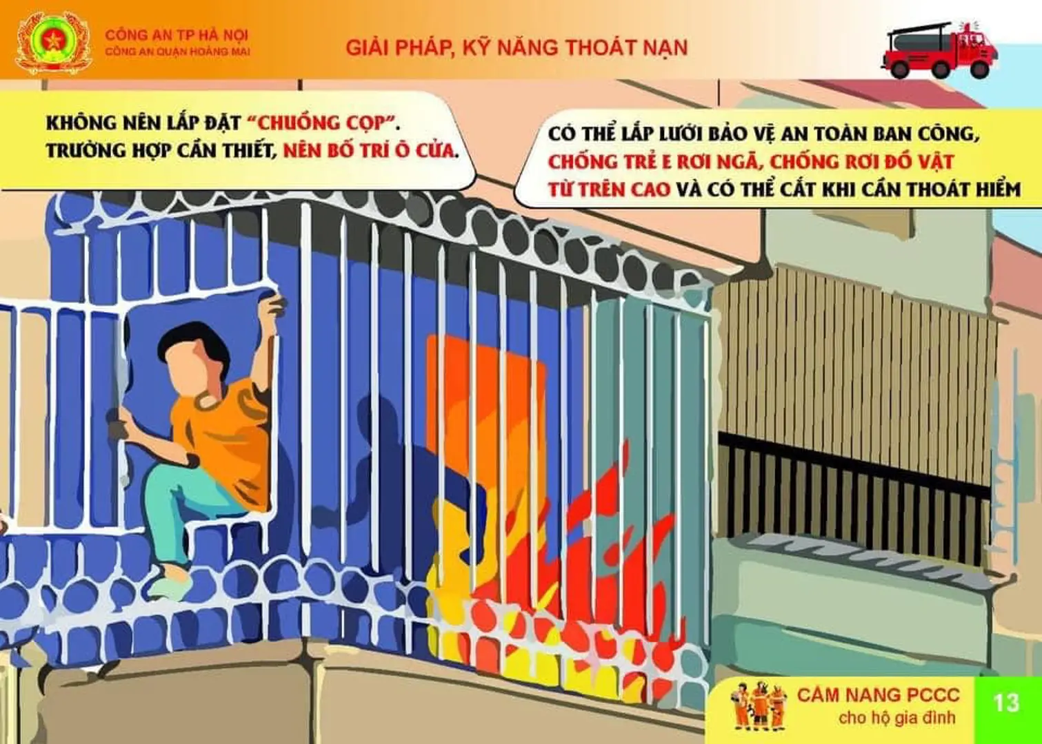  Khuyến cáo người dân thực hiện nghiêm các biện pháp đảm bảo an toàn PCCC