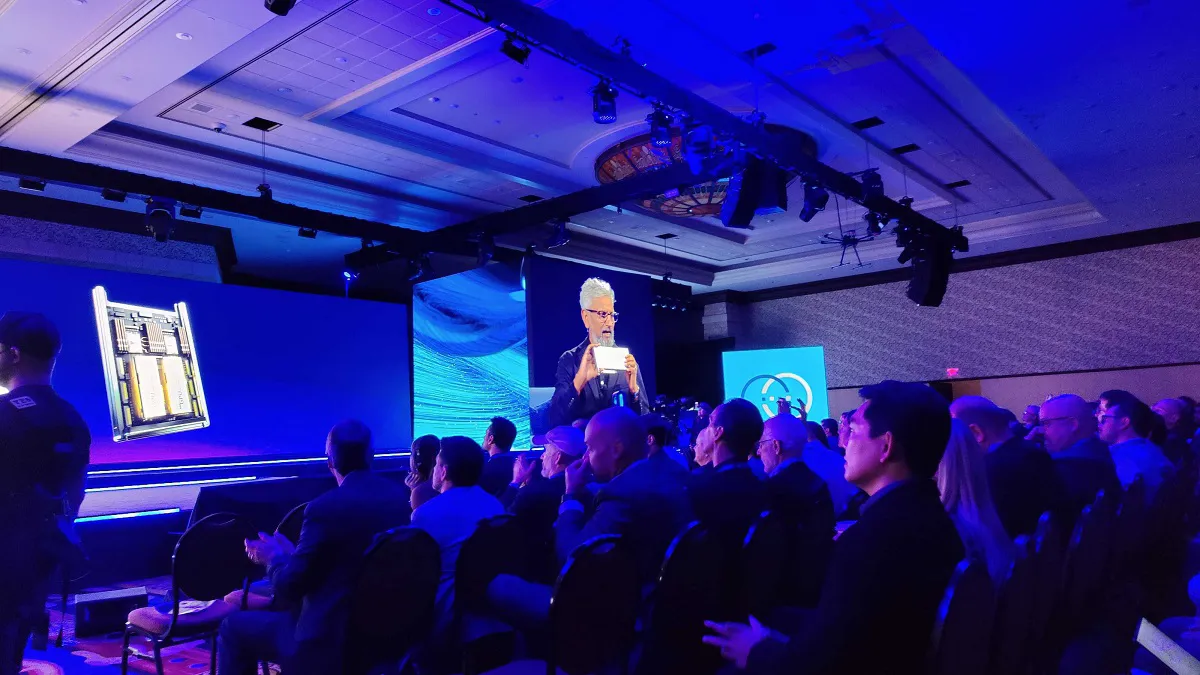 Quảng cảnh sự kiện Intel Vision 2022. Ảnh Future