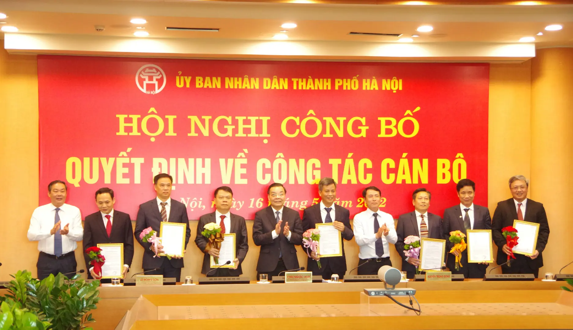 Hà Nội: Bổ nhiệm các Giám đốc, Phó Giám đốc 2 Ban QLDA của thành phố