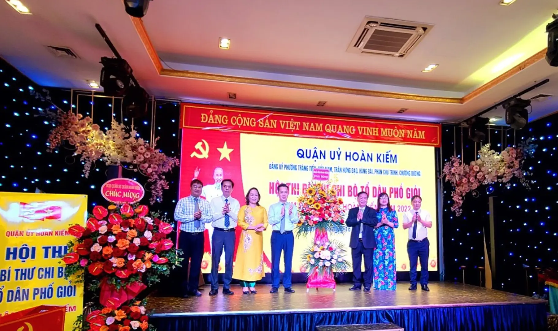 Quận Hoàn Kiếm: Hội thi Bí thư chi bộ tổ dân phố giỏi cụm số 3