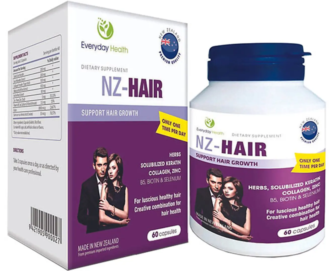 Thực phẩm chức năng NZ-Prostate Max và NZ-Hair quảng cáo gây hiểu nhầm như thuốc 