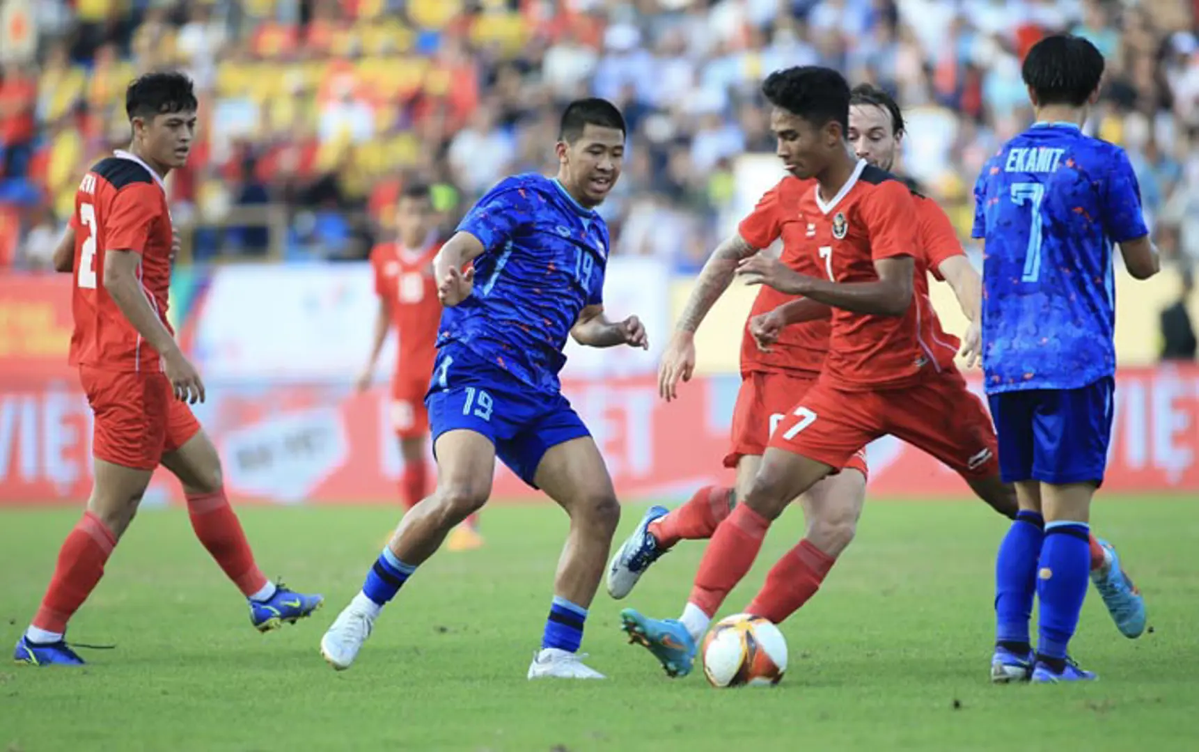 U23 Thái Lan chiến thắng tối thiểu để giành quyền vào chung kết SEA Games 31