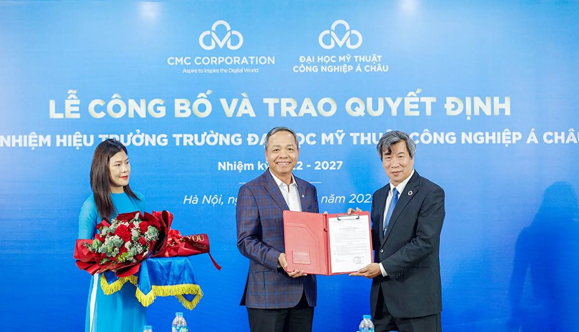 CMC bổ nhiệm Hiệu trưởng trường Đại học Mỹ thuật Công nghiệp Á Châu