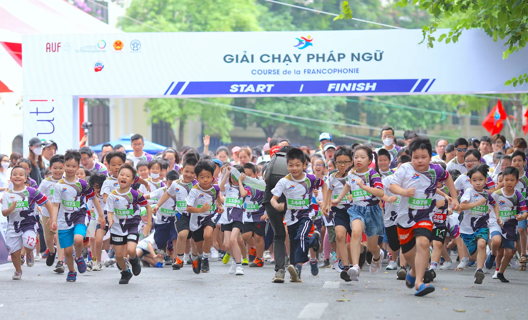 Hà Nội: Hơn 1.500 người tham gia Giải chạy Pháp ngữ 2022