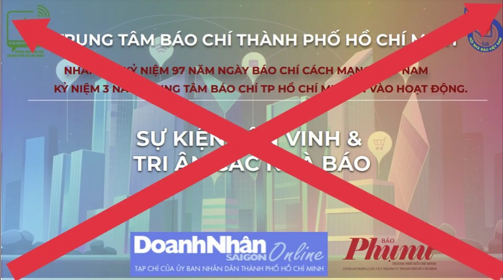 TP Hồ Chí Minh: Trung tâm báo chí bị giả mạo thông tin gọi tài trợ