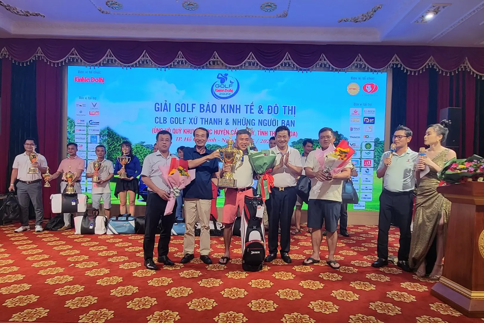 Giải Golf báo Kinh tế & Đô thị năm 2022 thành công tốt đẹp