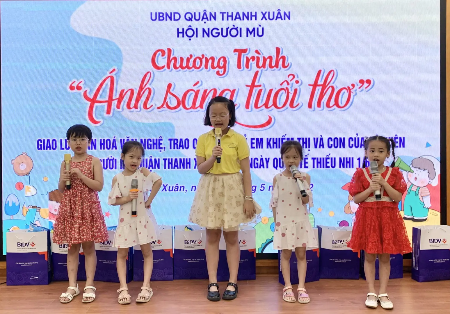 Quận Thanh Xuân: Tết Thiếu nhi cùng chương trình “Ánh sáng tuổi thơ”