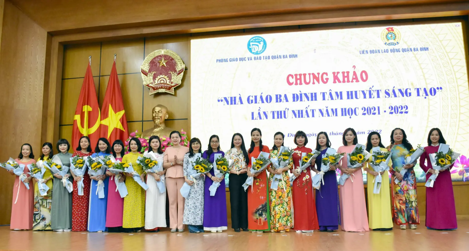 9 nhà giáo dự “Giải thưởng nhà giáo Ba Đình tâm huyết, sáng tạo”