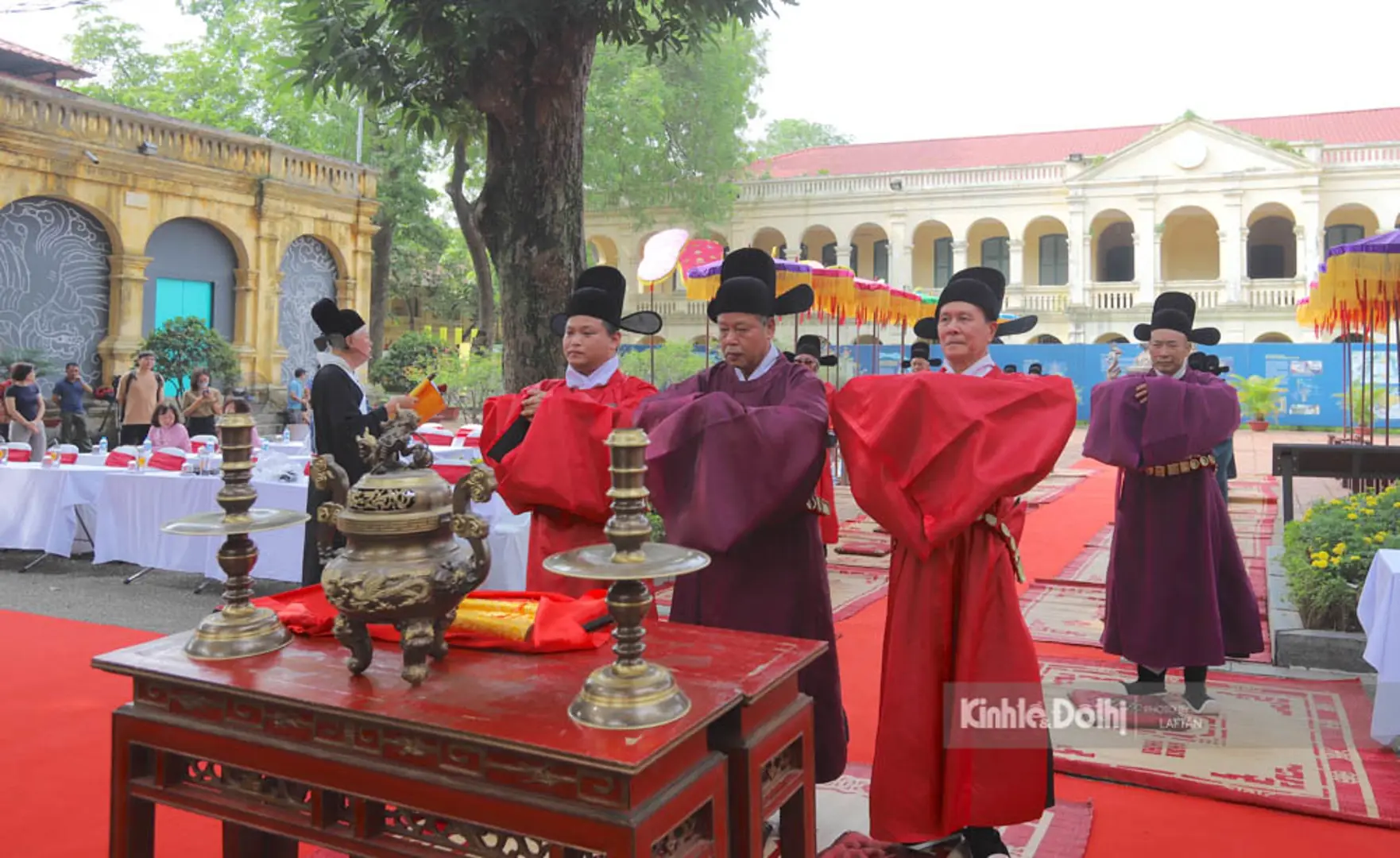 Tái hiện Tết Đoan Ngọ cung đình tại Hoàng thành Thăng Long