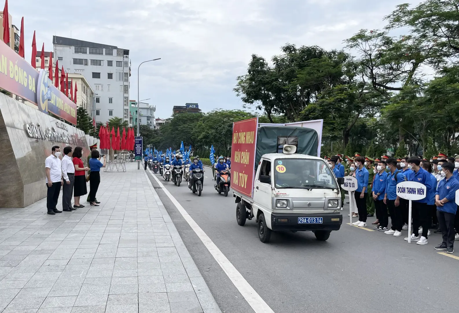 Quận Đống Đa ra quân hưởng ứng Tháng hành động phòng chống ma tuý